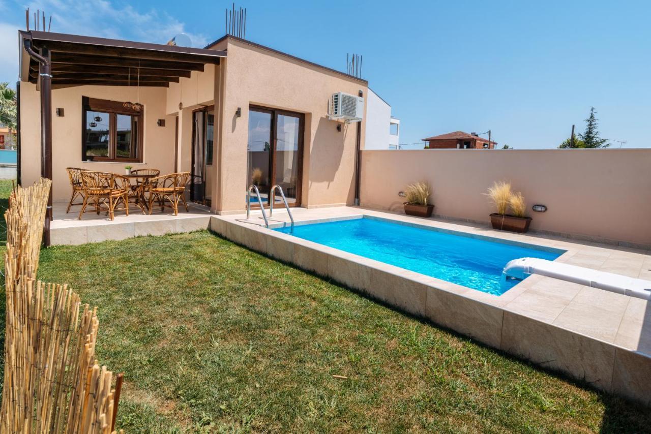 Salve Holiday Houses Paralía Eksteriør billede